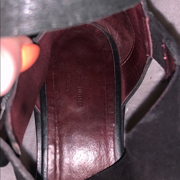 rag & bone Chocolate Brown Chunky Sandal 38 - Picture 4 of 5